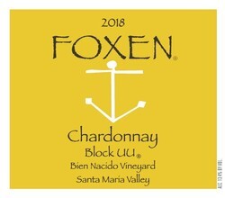 Foxen Block UU Bien Nacido Vineyard Chardonnay 750ml
