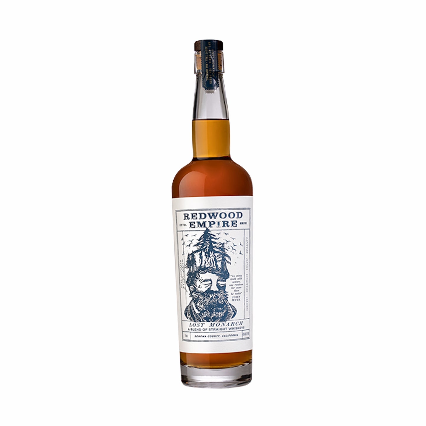 Redwood Empire Lost Monarch Blended Straight Whiskey 750ml