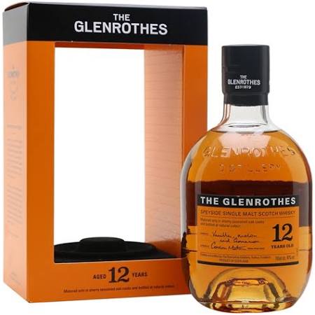 The Glenrothes 12 Year Old Single Malt Scotch Whisky 750 ML