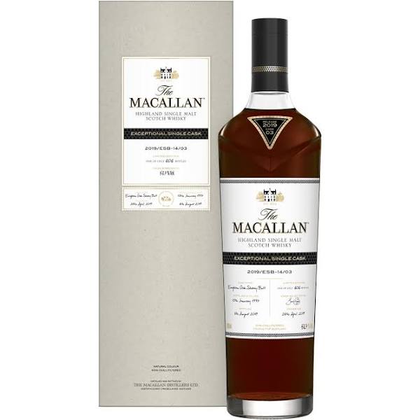 THE MACALLAN EXCEPTIONAL SINGLE CASK 750 ML