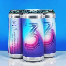 Southern Grist Brewing 3rd Anniversary Double India Pale Ale Beer Can 4-Pack