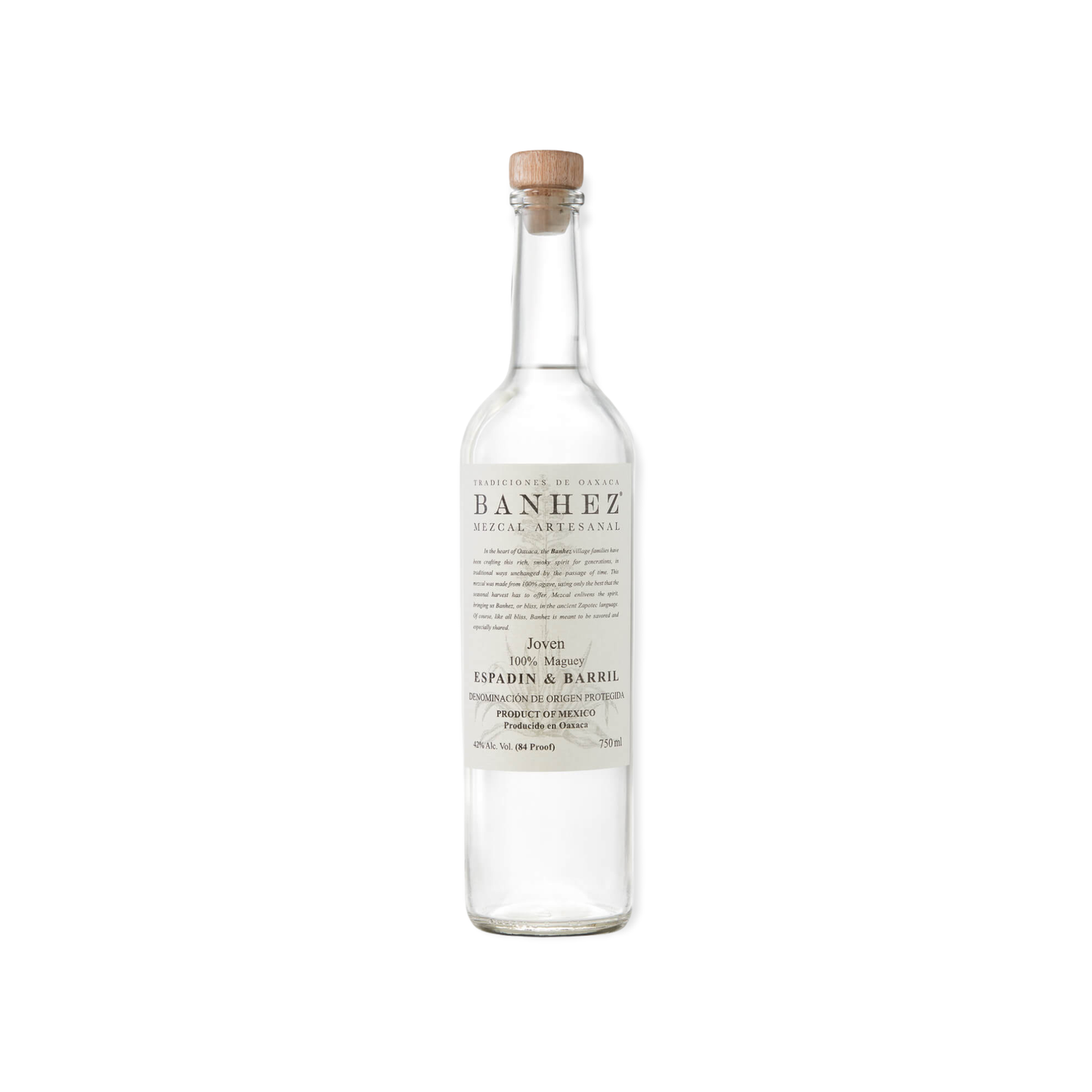 Banhez Espadin & Barril Joven Mezcal 750ml