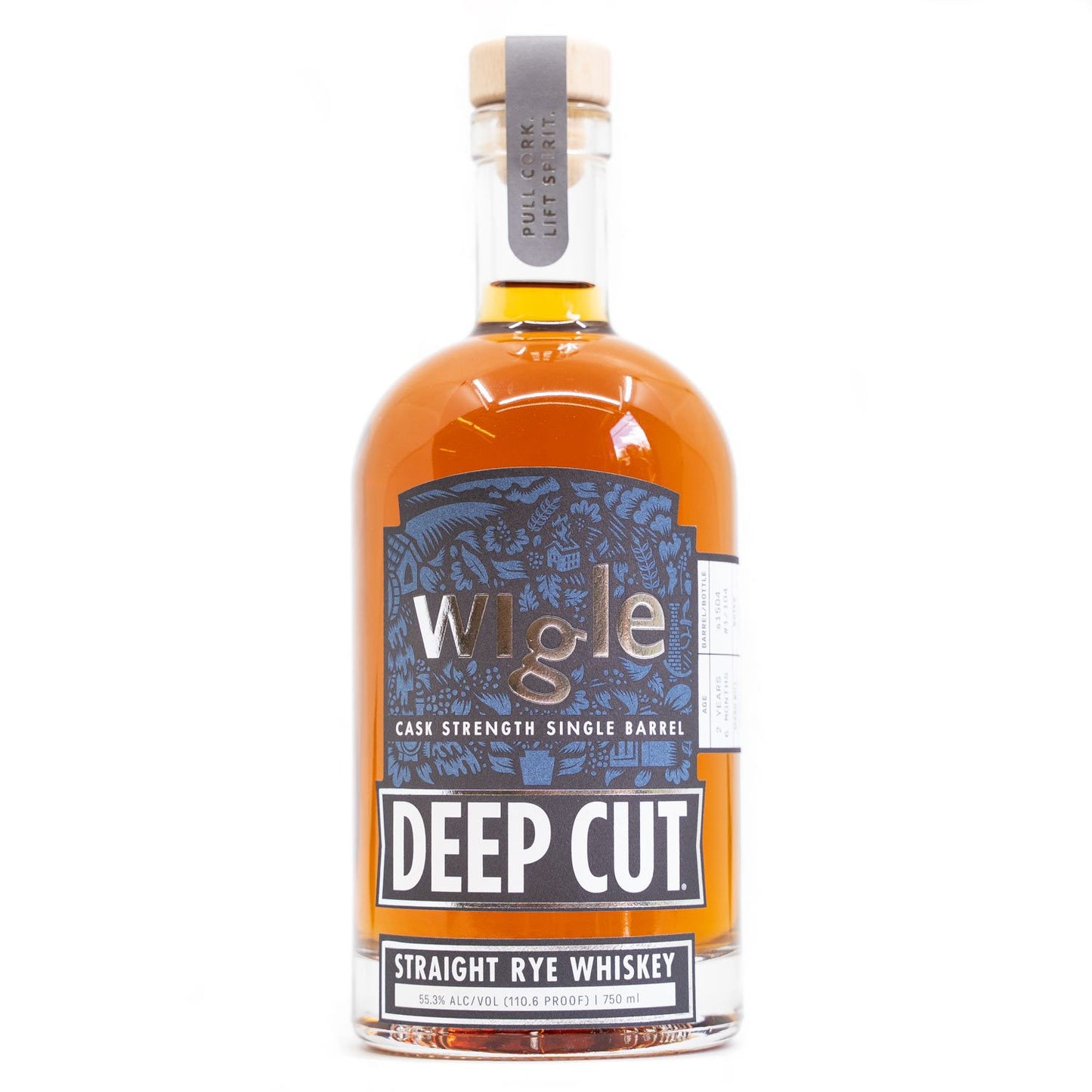 WIGLE DEEP CUT RYE WHISKEY 750 ML