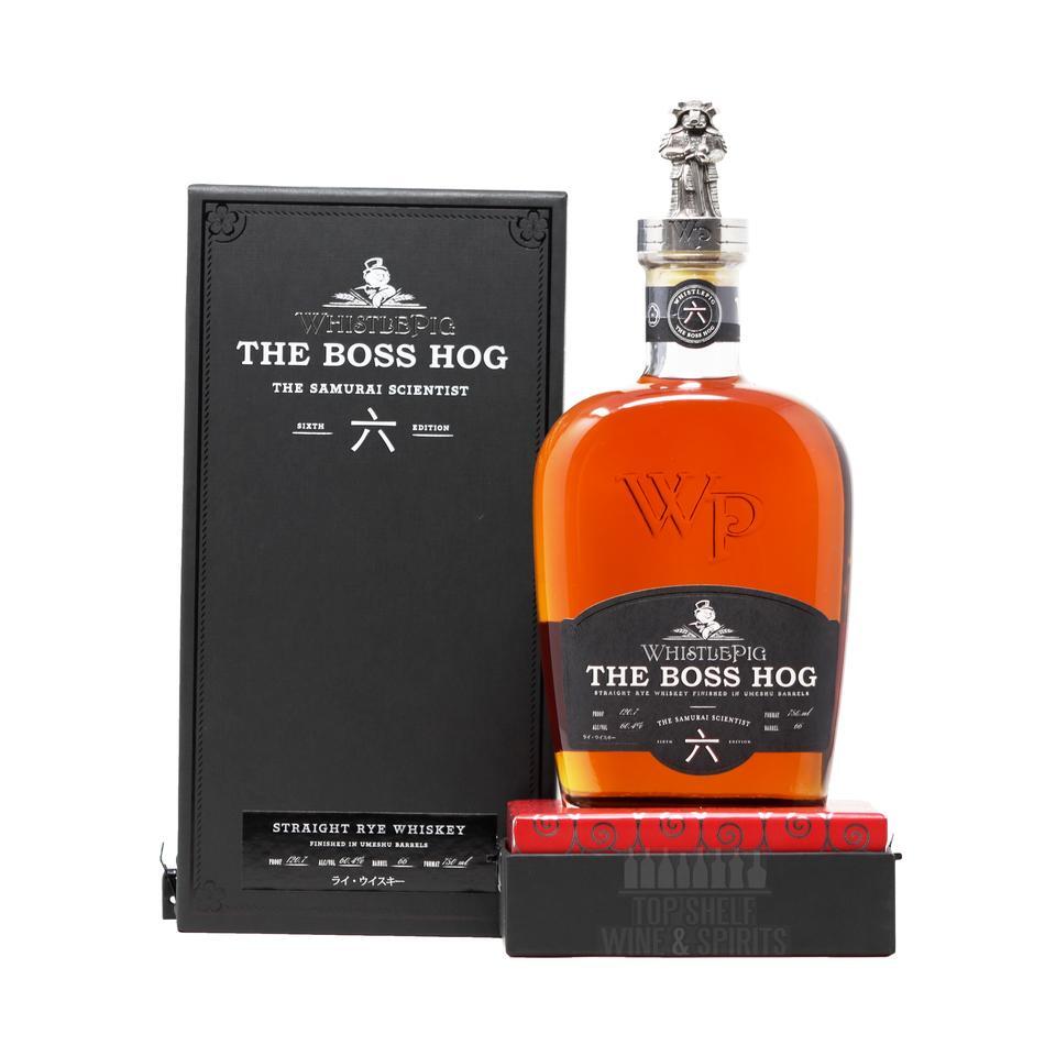 WHISTLE PIG THE BOSS HOG SAMURAI SCIENTIST 750 ML