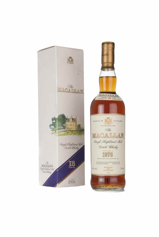 1976 Macallan 18 Year Old Sherry Oak Single Malt Scotch Whisky 750ml 750ml