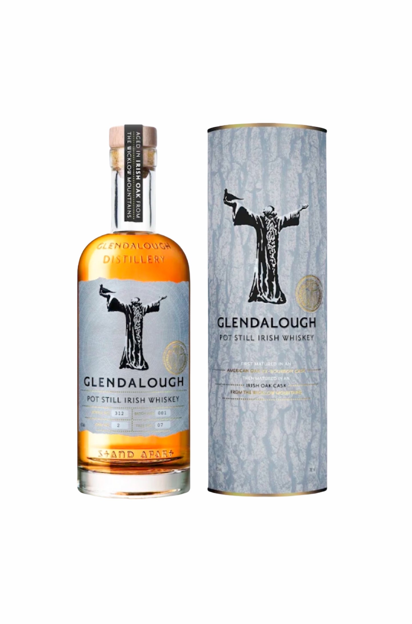 GLENDALOUGH POT STILL IRISH WHISKEY 750 ML