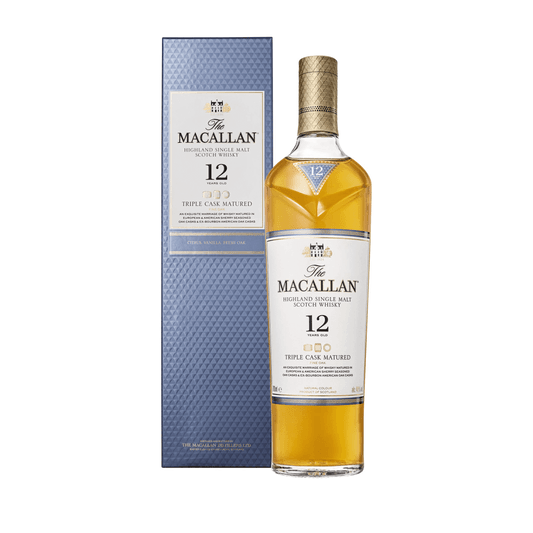 Macallan Triple Cask Matured 12 Year Old Single Malt Scotch Whisky 750ml