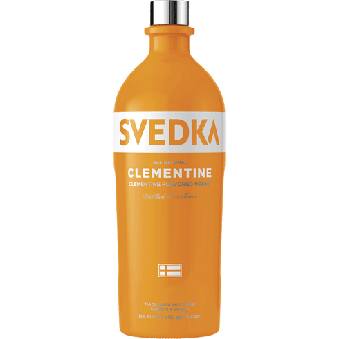 SVEDKA CLEMENTINE FLAVORED VODKA 750 ML