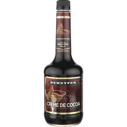 De Kuyper Creme de Cacao Dark Liqueur 1Ltr