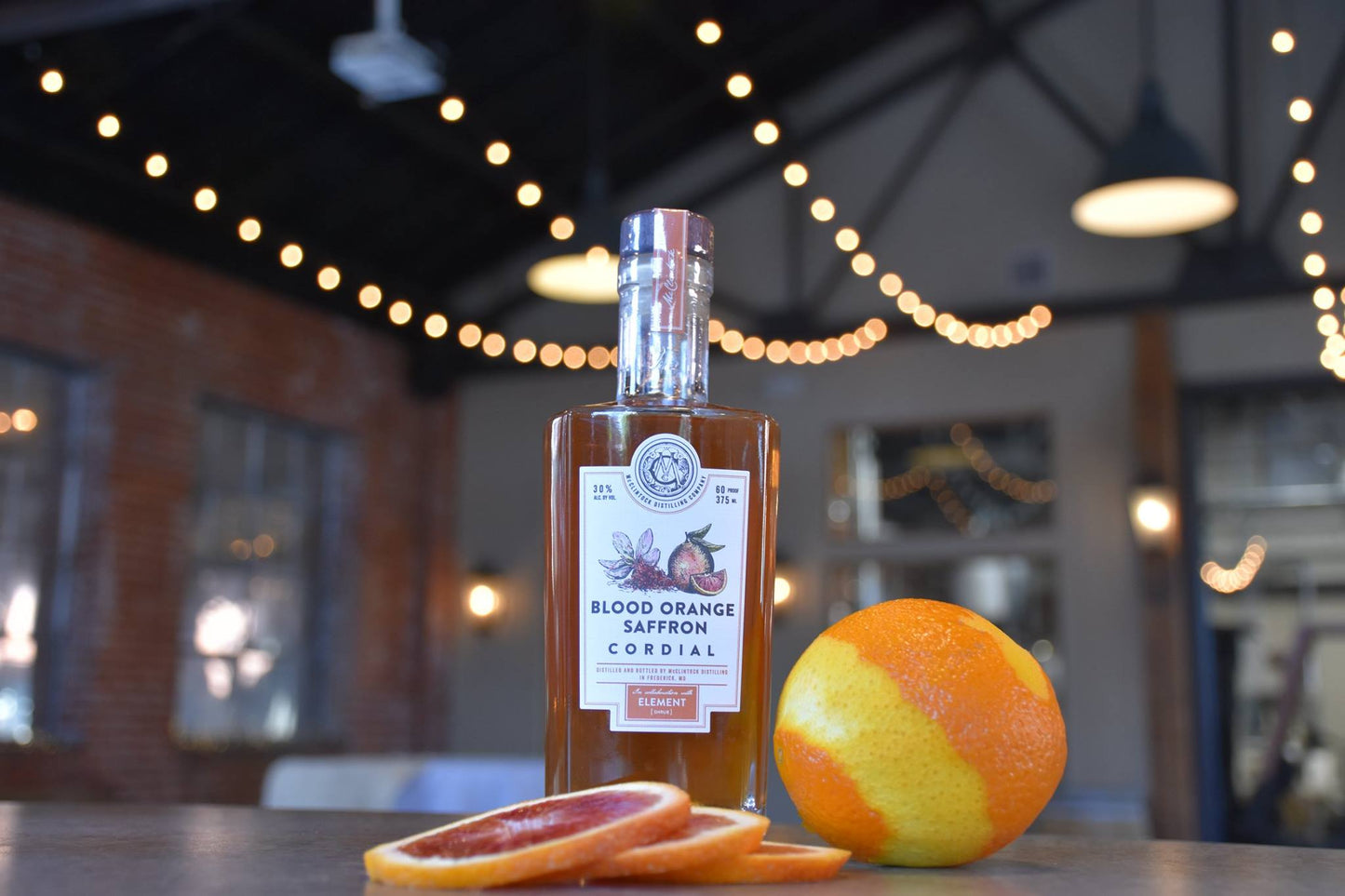 McClintock Distilling Blood Orange Saffron Cordial 375ml