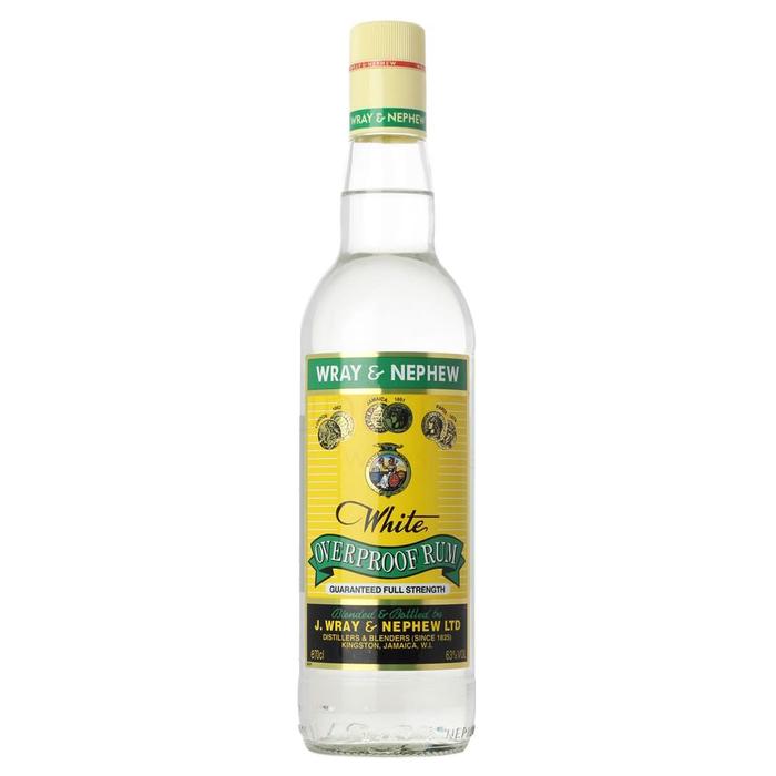 WRAY & NEPHEW WHITE OVERPROOF RUM 750 ML