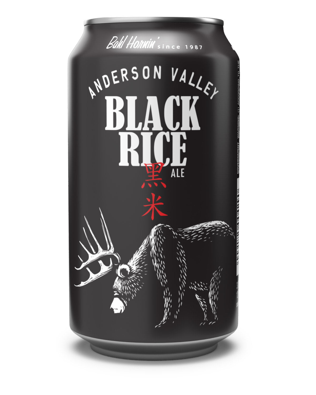 ANDERSON VALLEY BLACK RICE ALE 6 PACK CANS