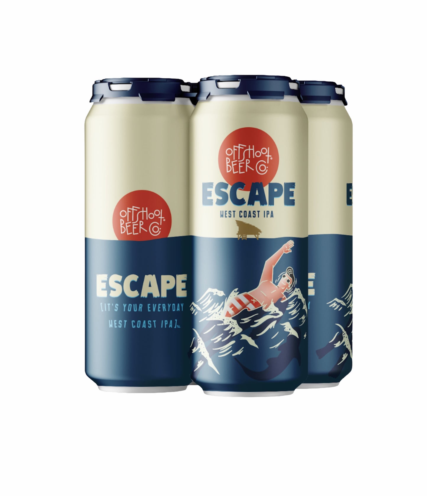 Offshoot Beer Escape West Coast IPA Beer 4-Pack