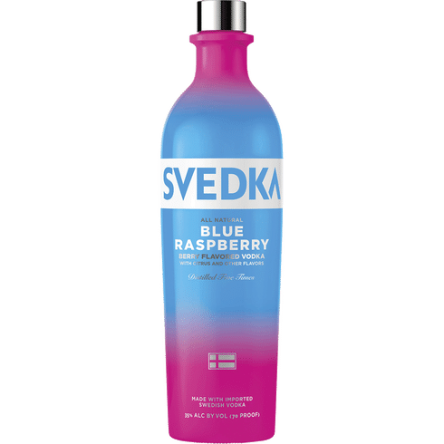 SVEDKA BLUE RASPBERRY VODKA 1.75 ML 1.75 ML