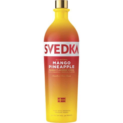 SVEDKA MANGO PINEAPPLE VODKA 750 ML 750 ML