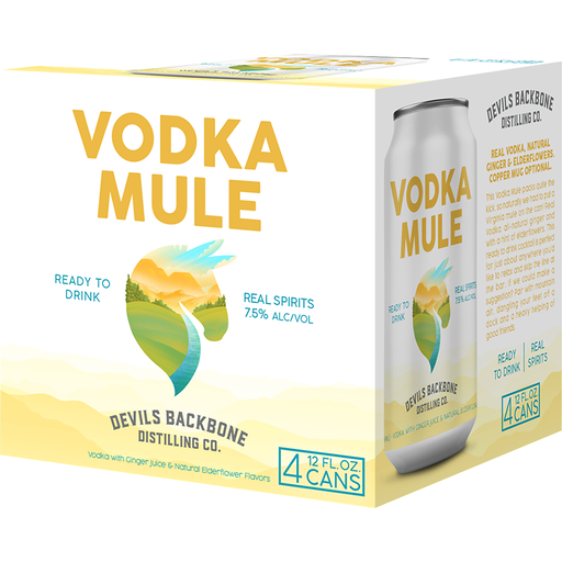 Devil's Backbone Brewing Company Vodka Mule Can 4-Pack