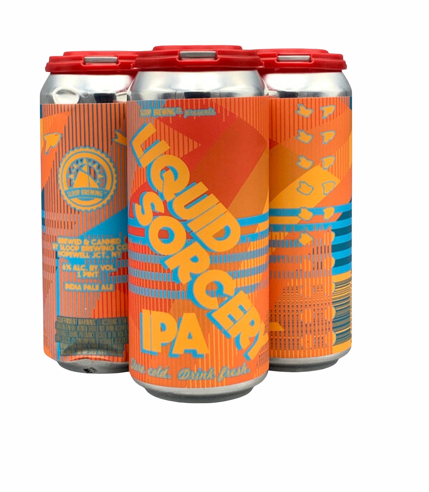 Sloop Brewing Liquid Sorcery India Pale Ale Beer Can 4-Pack