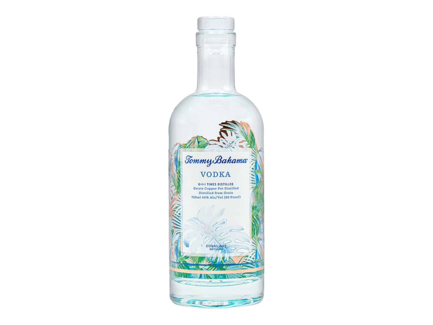 TOMMY BAHAMA COPPER FIN VODKA 750 ML