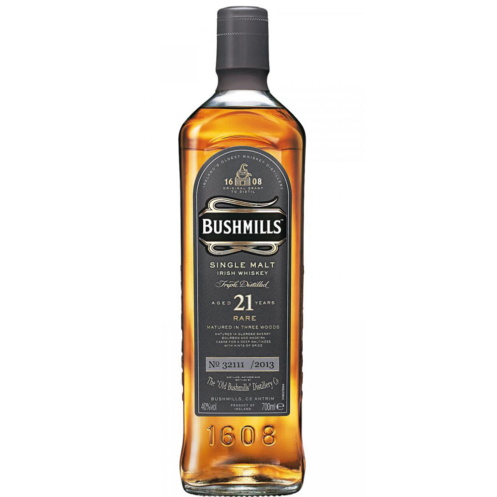 Bushmills 21 Year Old Single Malt Irish Whiskey 750ml