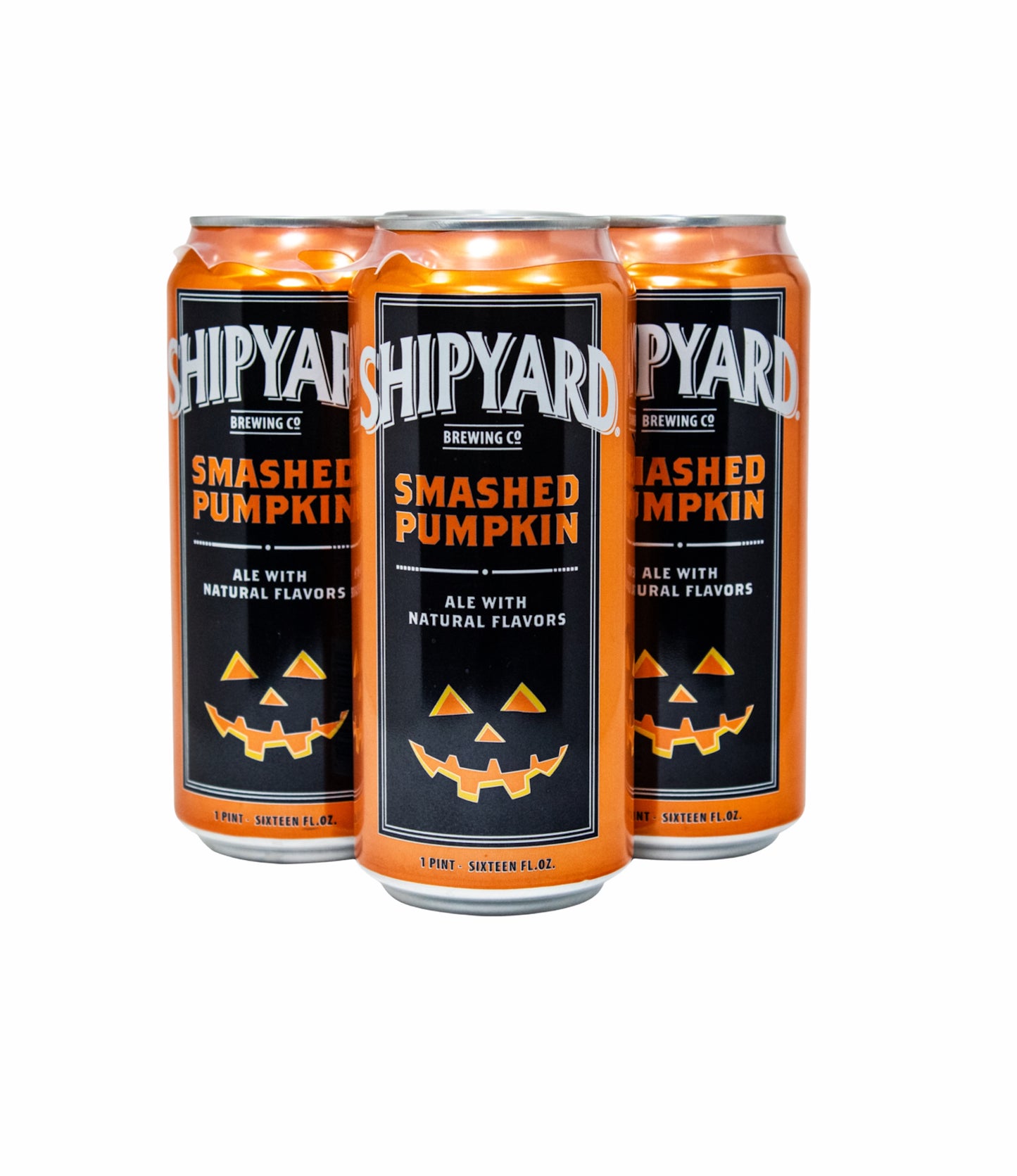 SHIPYARD BREWING CO. SMASHED PUMPKIN 4 PACK CAN 4 PACK CANS