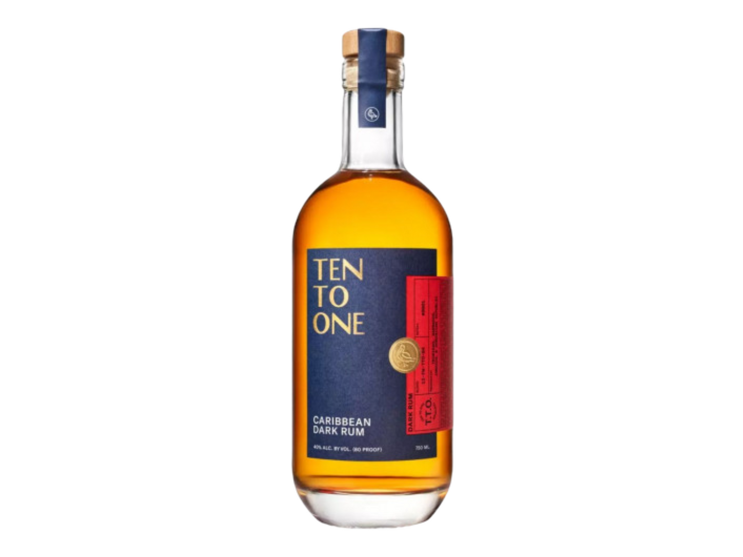 TEN TO ONE CARIBEAN DARK RUM 750 ML