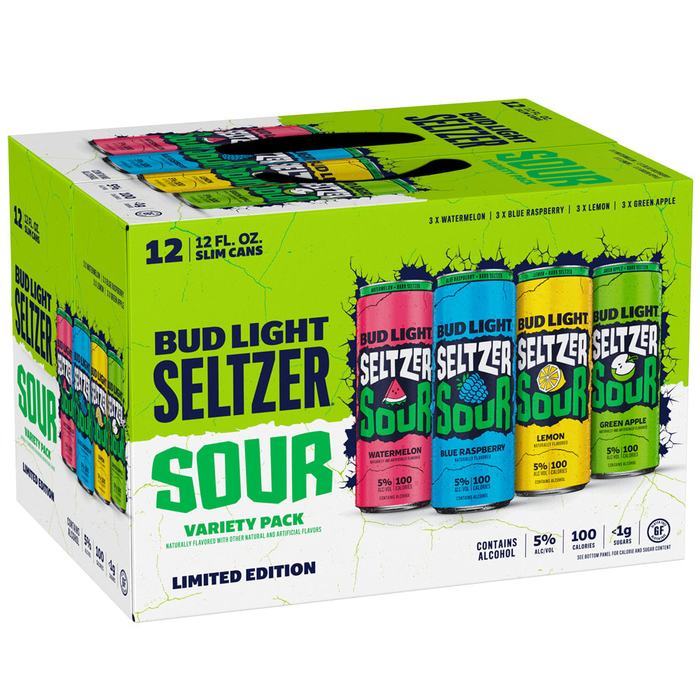 Budweiser Bud Light Seltzer Sour Variety Pack 12-Pack