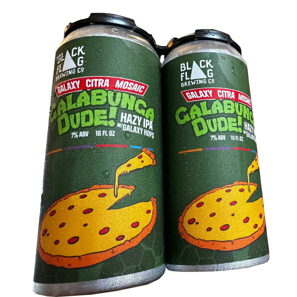 BLACK FLAG BREWING CO. GALABUNGA DUDE HAZY IPA 4 PACK