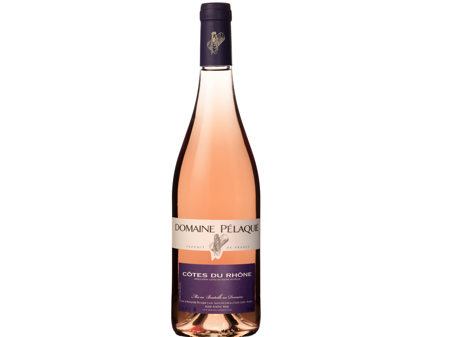 Domaine Pelaquie Cotes du Rhone Rose 750ml