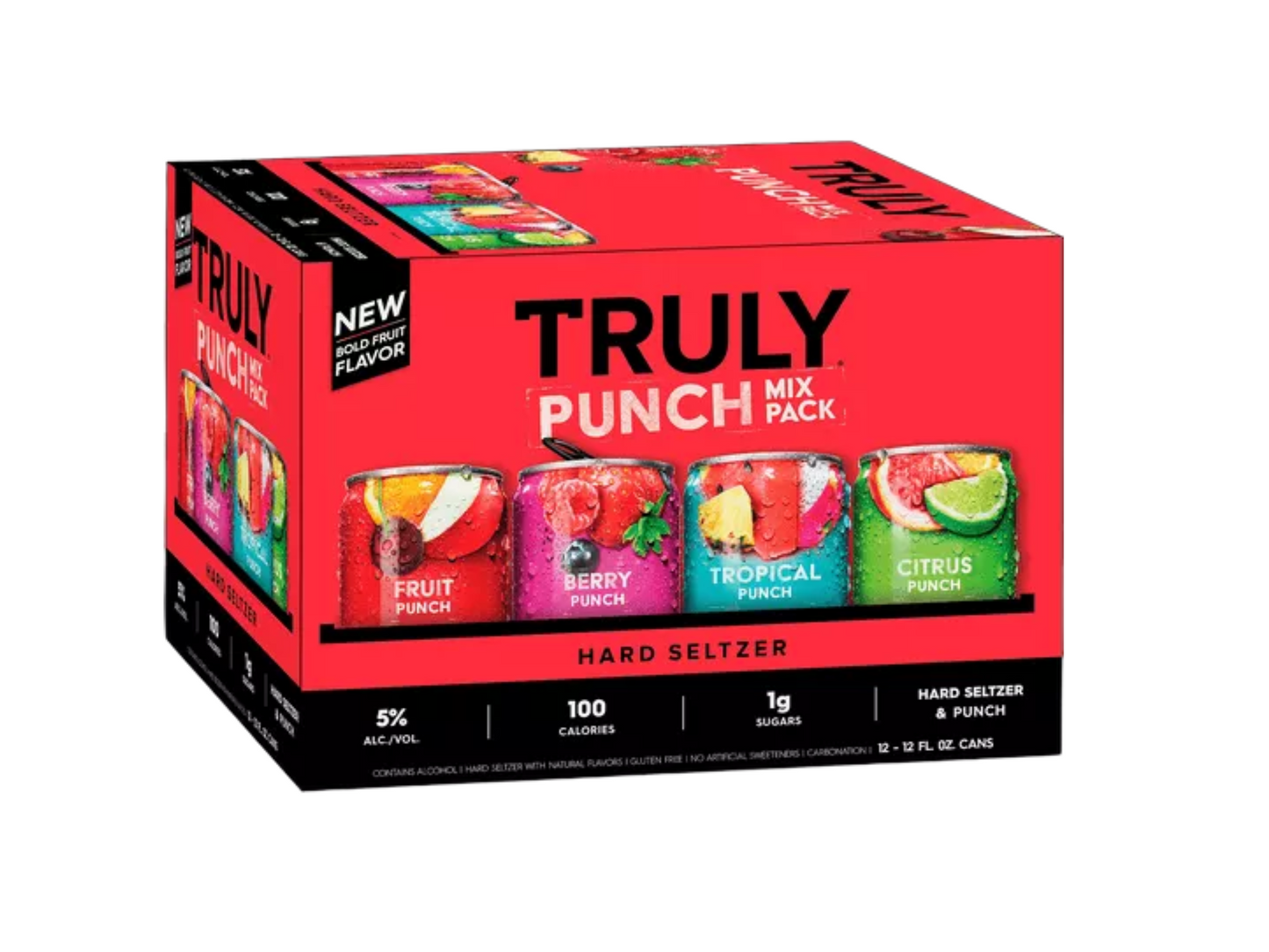 Truly Punch Hard Seltzer Mix Variety Pack 12-Oz Can 12-Pack