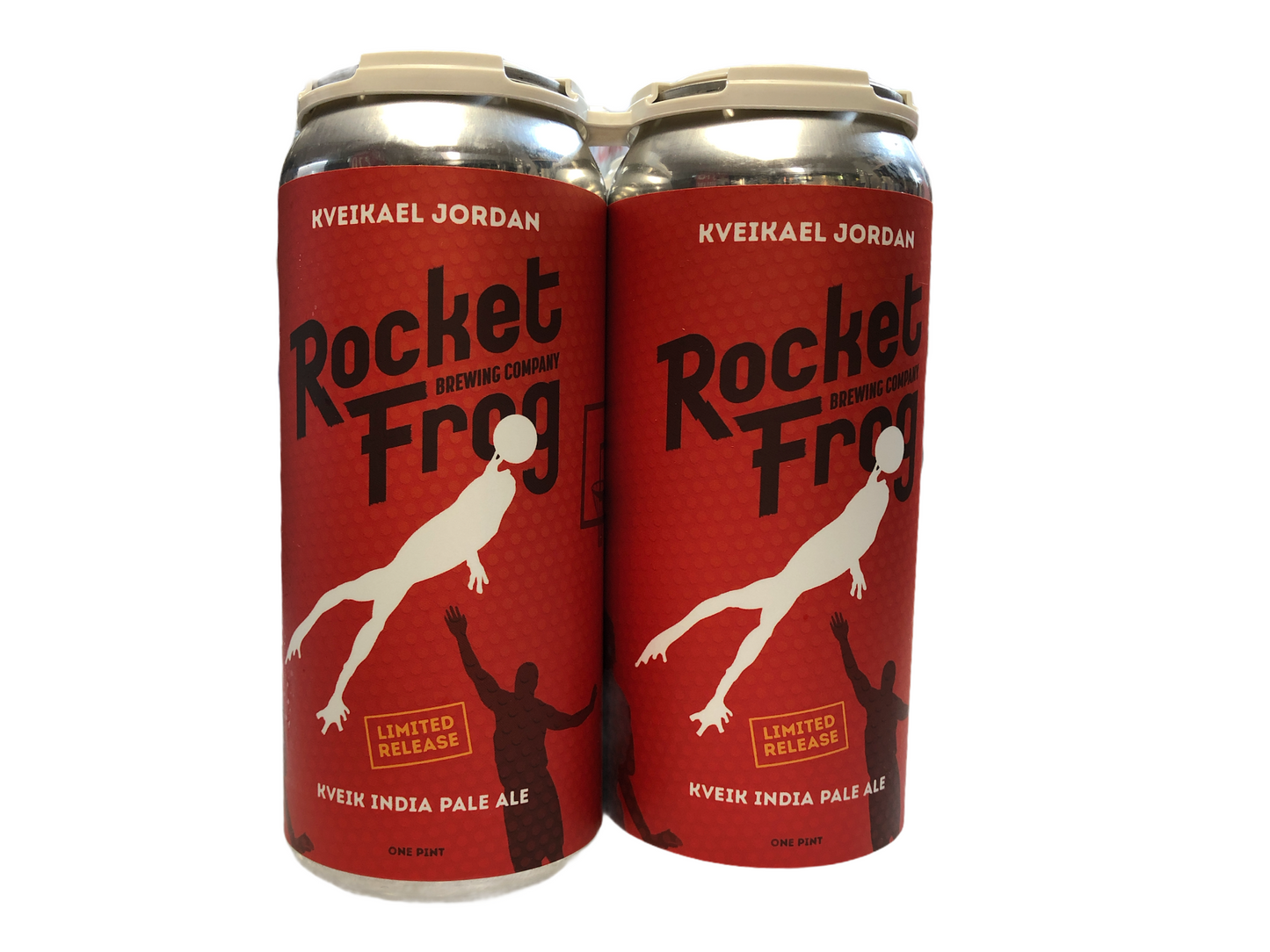 Rocket Frog Brewing Kveikael Jordan Kveik IPA Beer 4-Pack