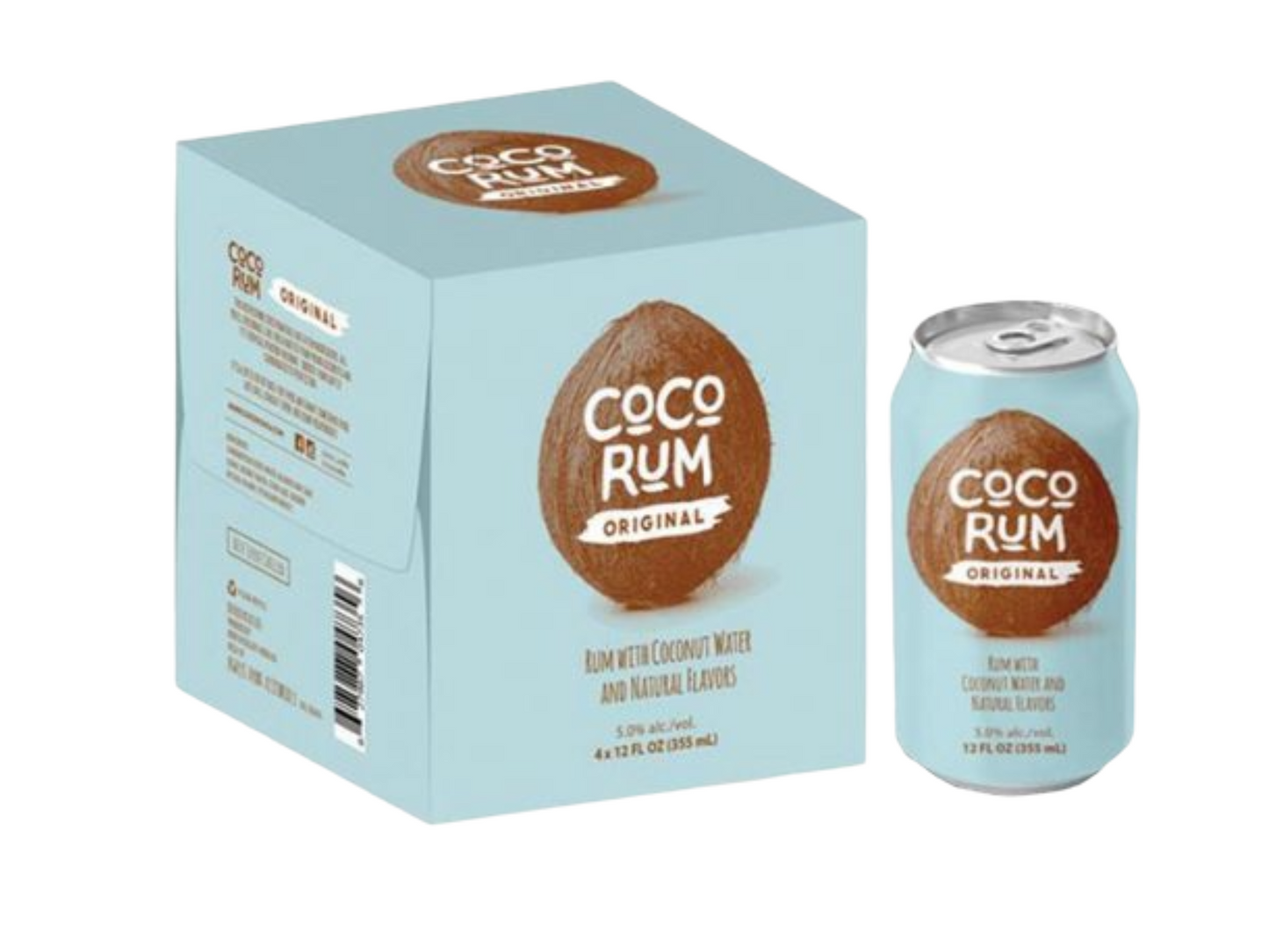 COCO RUM CANS- RTD 4-Pack