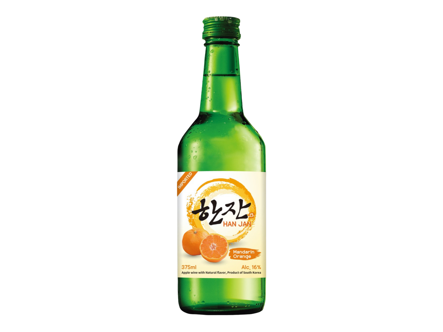 Han Jan Mandarin Orange Soju 375ml