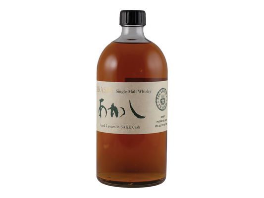 White Oak Distillery Akashi 5 Year Old Sake Cask Finish Single Malt Whisky 750 ML