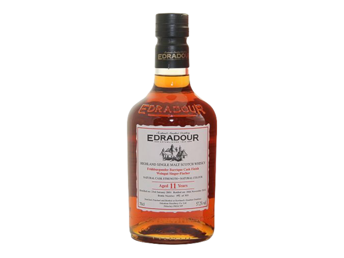 EDRADOUR AGED 11 YEAR AGED IN SHERRY CASK 750 ML