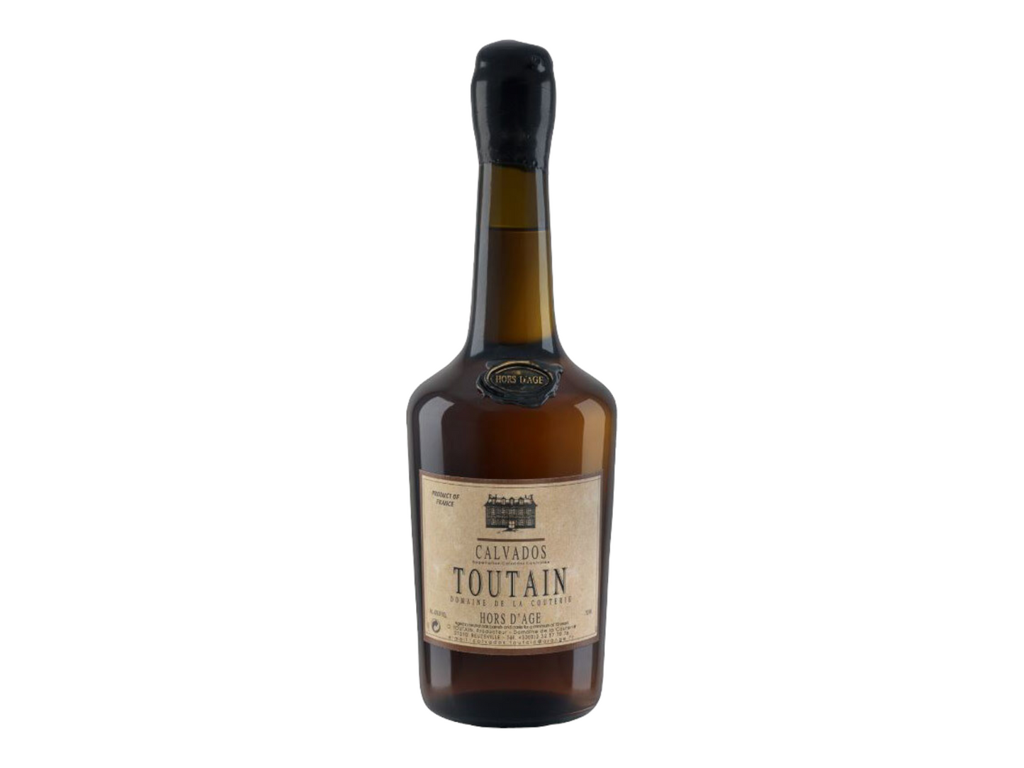 COUTERIE CALVADOS HORS D'AGE 15 YEAR 750 ML