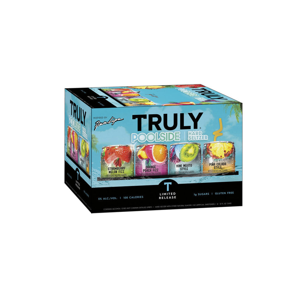 TRULY V POOLSIDE 12 PACK