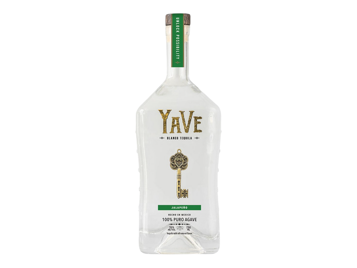 YAVE BLANCO JALAPENO 100% AGAVE 750 ML
