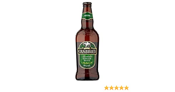 Crabbie's Original Alcoholic Ginger Beer 16 OZ BOTTLE