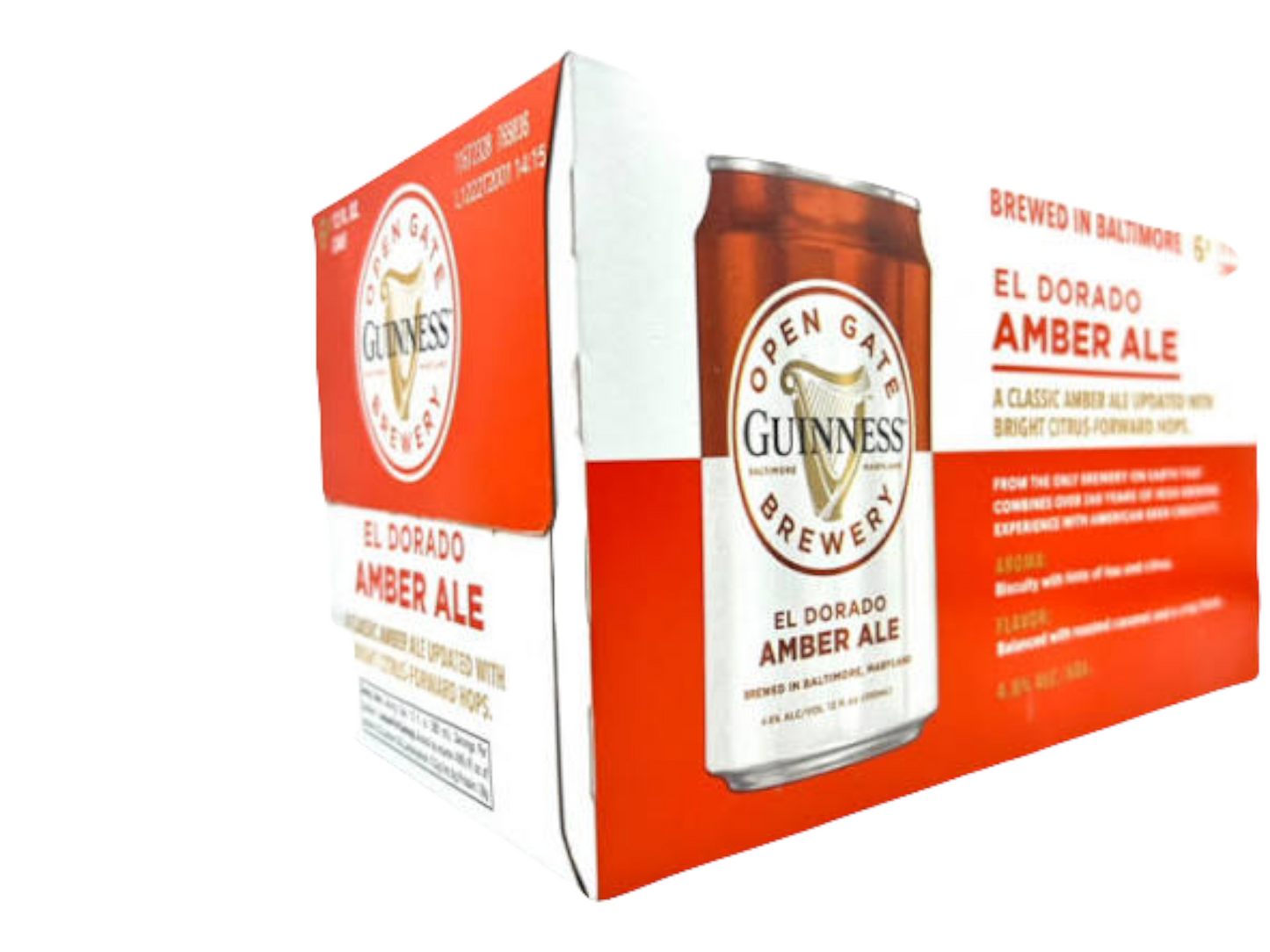 GUINNESS EL DORADO CANS 6 Pack