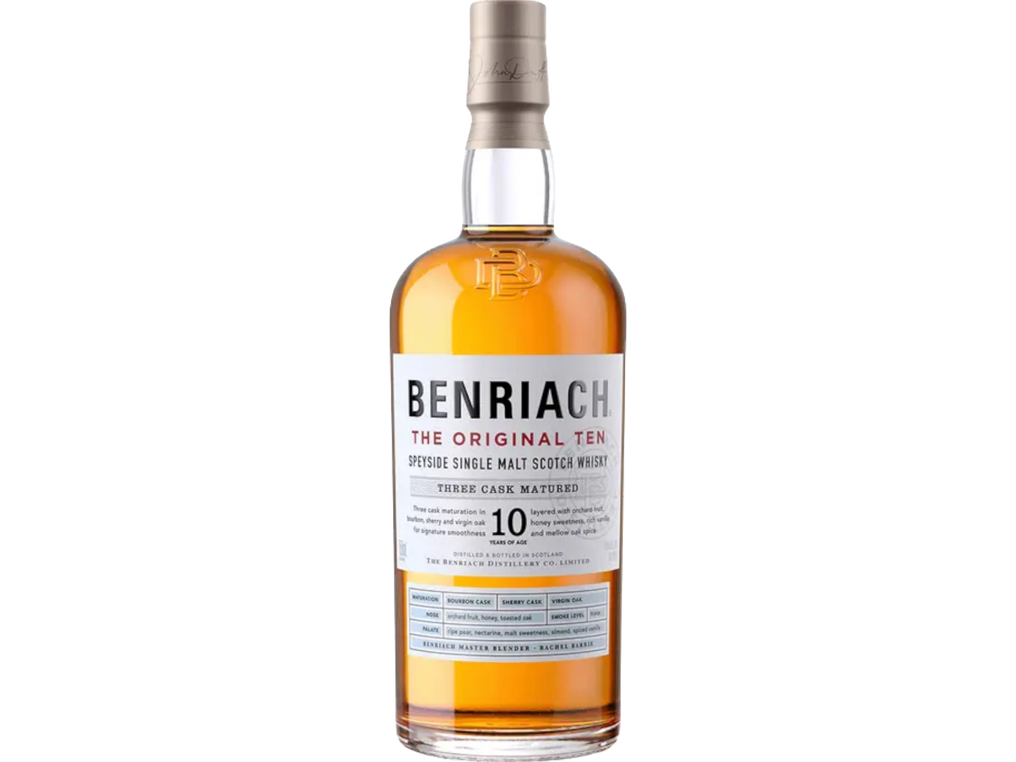 BENRIACH SPEYSIDE SINGLE MALT 10 YEARS 750 ML