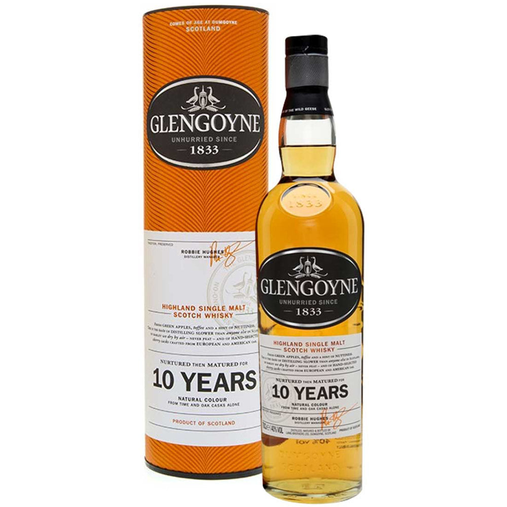 Glengoyne 10 Year Old Single Malt Scotch Whisky 750ml