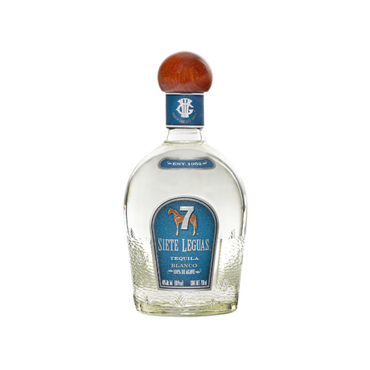Siete 7 Leguas Blanco Tequila 750ml