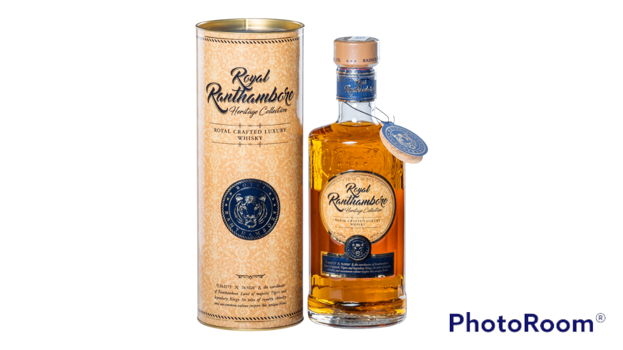 Royal Ranthambore Heritage Collection Royal Crafted Whisky 750ml