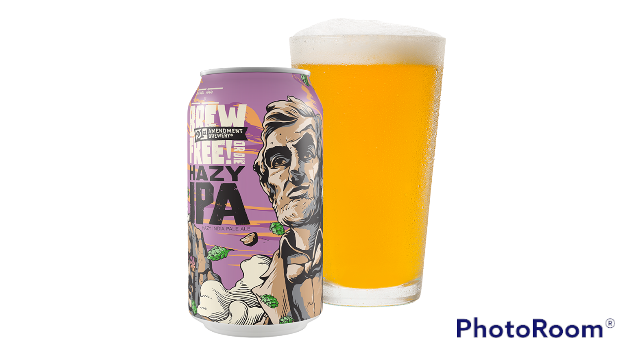 BREW FREE! OR DIE HAZY IPA 6 pack