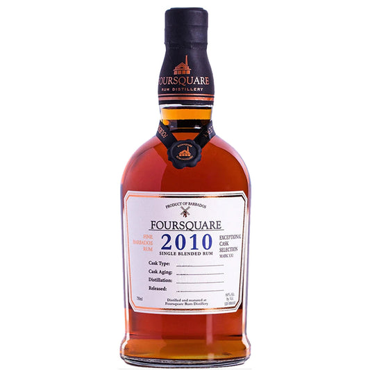 2010 Foursquare Rum Distillery Vintage Single Blended Rum 750ml