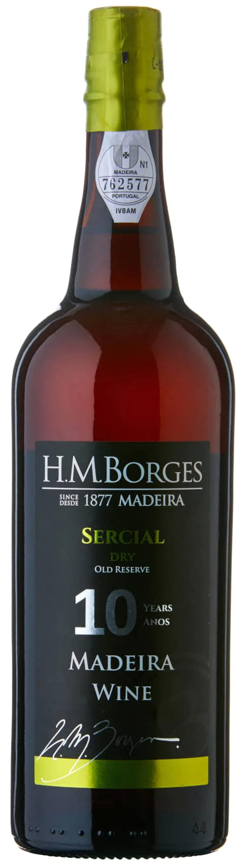H.M Borges Old Reserve 10 Years Old Sercial 750ml