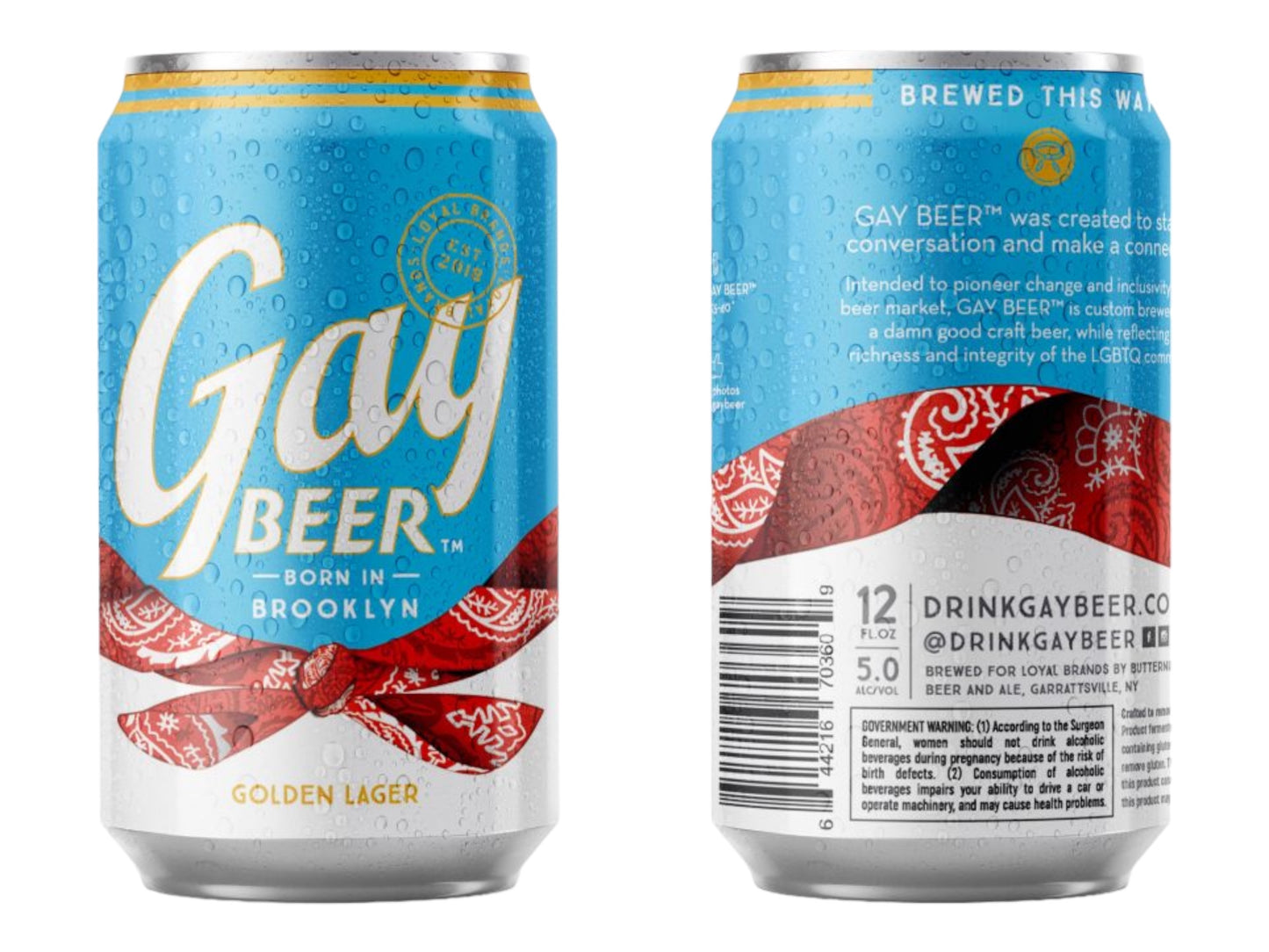 GAY BEER BRON IN BROOKLYN 6 Pack