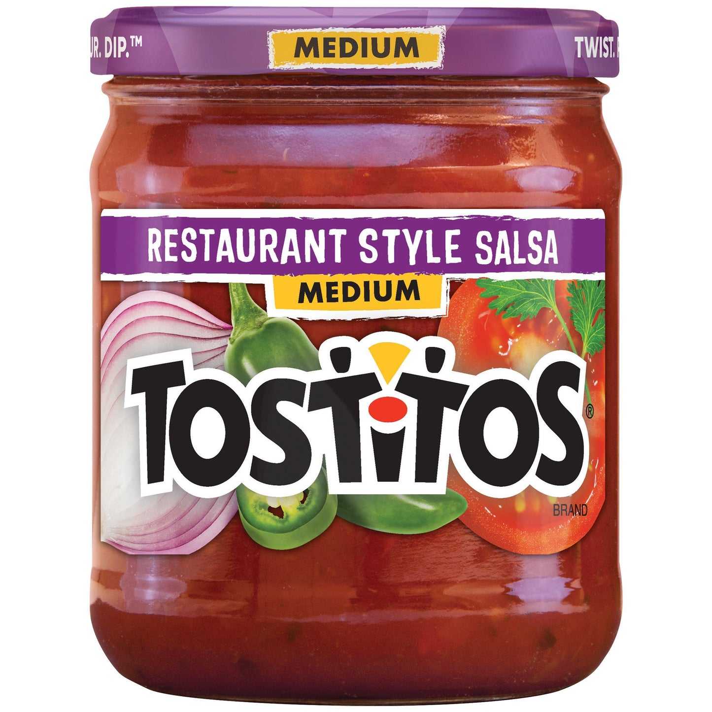 TOSTITOS RESTAURANT STYLE CHIPS Medium, 15.5 Ounce