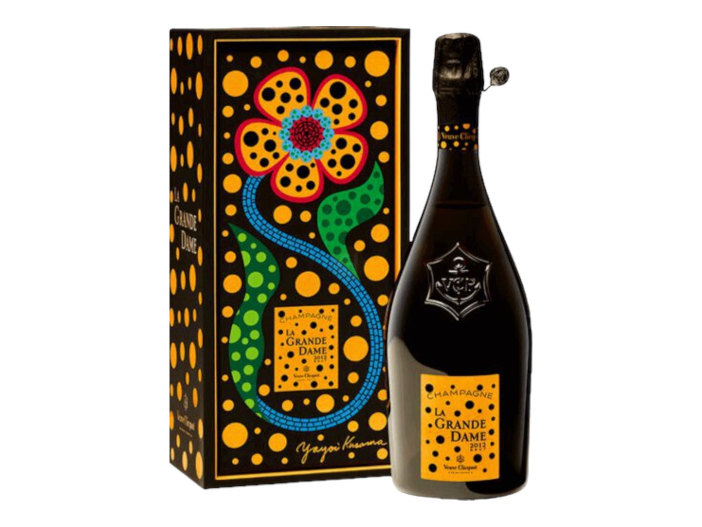 Veuve Clicquot La Grande Dame Yayoi Kusama Gift Box 750ml