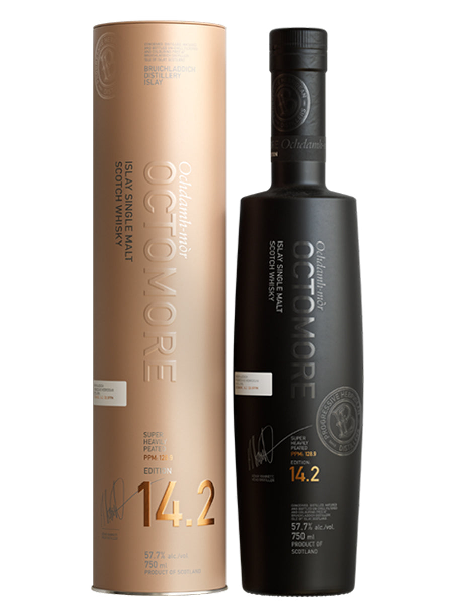 Bruichladdich Octomore Edition 14.2 Islay Single Malt Scotch Whisky 750ml
